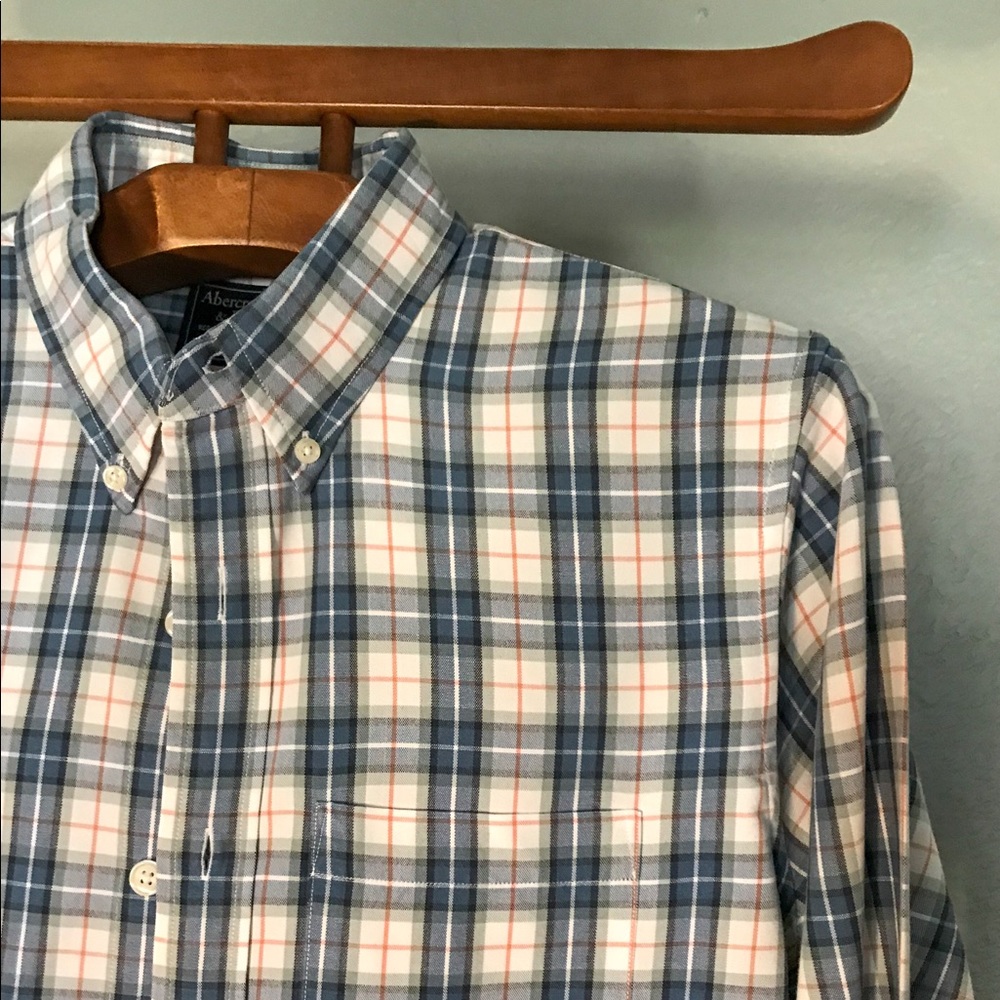 A&F Plaid Button Down